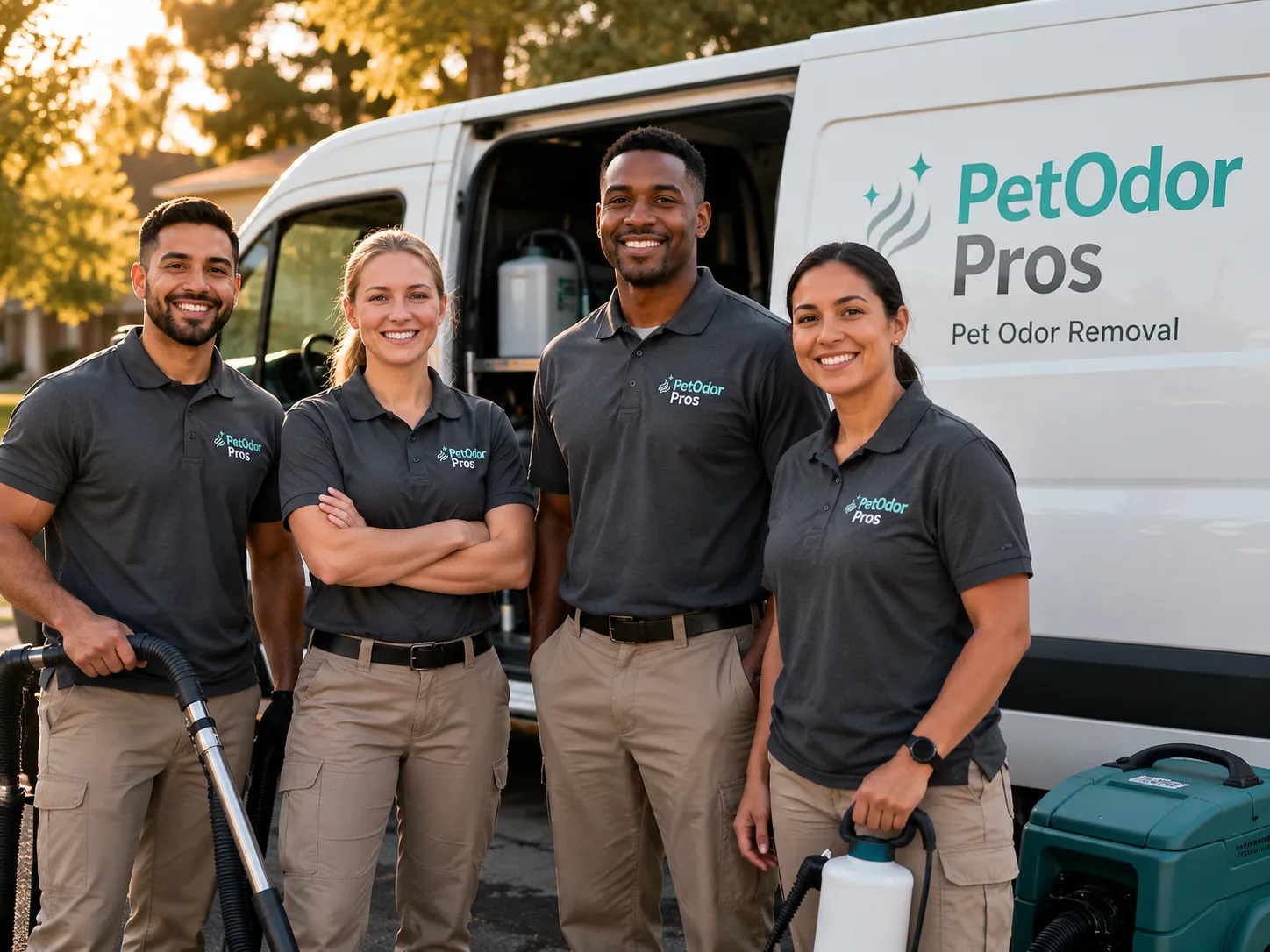 Pet Odor Removal team serving Jacksonville, OH